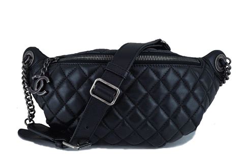 chanel saddle bag - chanel quilted waist bag.